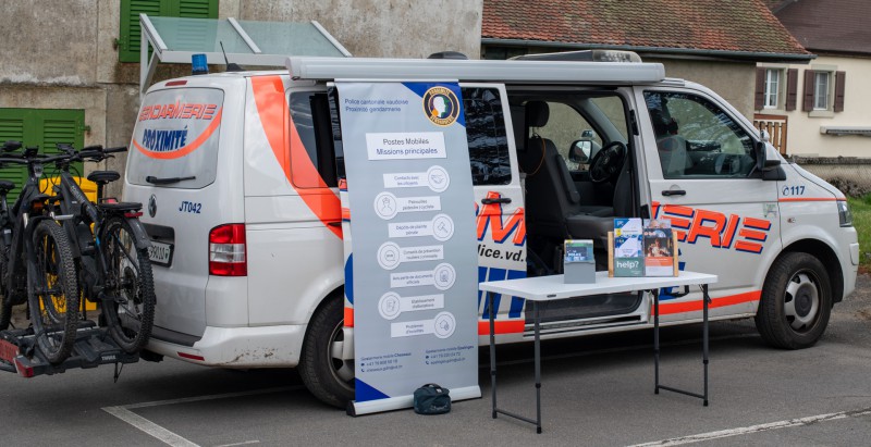 Gendarmerie, Poste mobile à Etoy
